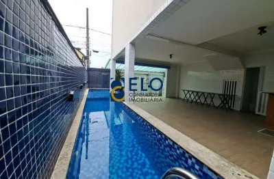 Casa à venda na ponta da praia em santos-sp, 3 quartos, 1 suíte, 1 sala, 3 banheiros, 3 vagas, 155m².