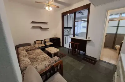 R$ 470 mil ou r$ 4 mil + encargos. apartamento à venda em santos-sp, no gonzaga: 2 quartos, 1 sala, 1 banheiro, 1 vaga de garagem, 42,71m² de área.