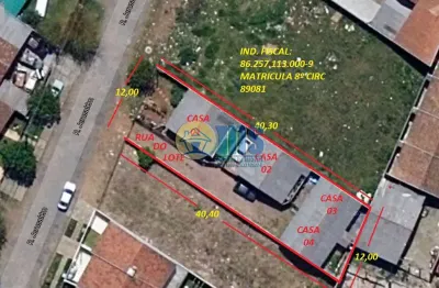 Terreno à venda na rua jerusalém, 148, alto boqueirão, curitiba, 480 m2 por r$ 430.000