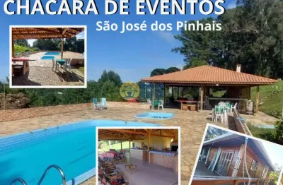 Chácara / sítio com 6 quartos à venda na rua izaura ravaglio da rocha, contenda, são josé dos pinhais por r$ 3.800.000