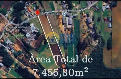 Terreno à venda na rua josé francisco negoseki, colônia zacarias, são josé dos pinhais por r$ 1.900.000