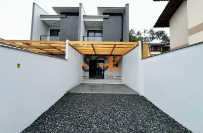 Sobrado geminado moderno com 3 dormitórios e área gourmet | bairro são marcos