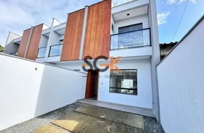 Última unidade! sobrado geminado com 113m² - acabamento alto padrão no bairro guanabara