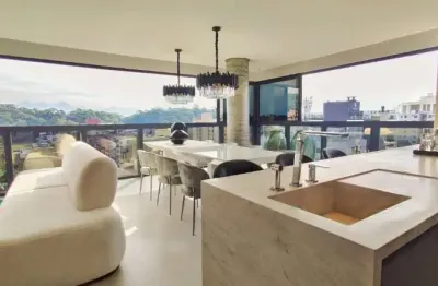 Apartamento alto padrão com 3 suítes e 2 vagas no bairro américa - joinville/sc