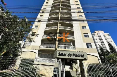 Conforto e Localização Privilegiada no Centro: Apartamento com 3 Dormitórios no Edifício Solar de Madrid