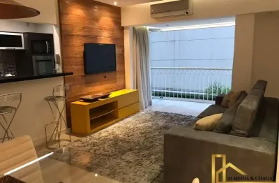 Apartamento com 2 quartos para alugar na Alameda Grajaú, 524, Alphaville Industrial, Barueri