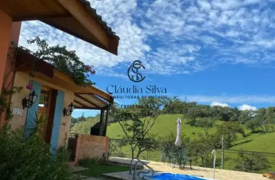 Aluguel de casa com piscina e área gourmet em santo antônio do pinhal