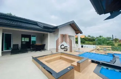 Chácara com 6 dormitórios à venda, 1700 m² por r$ 2.200.000,00 -  igarata  - igaratá/sp