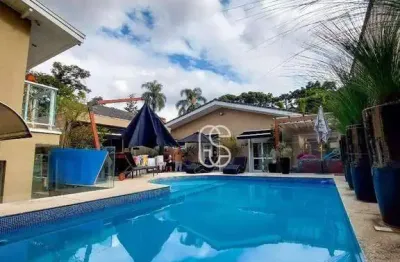 Casa alto padrão com 4 suítes à venda, 680 m² por r$ 4.900.000 - horto florestal - são paulo/sp