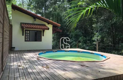 Chácara com 1 dormitório à venda, 1000 m² por r$ 274.000,01 - jacaré - santa branca/sp