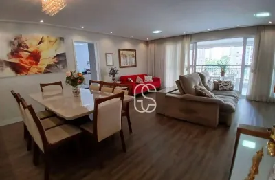 Apartamento com 3 suítes lavabo 3 vagas  à venda, 154 m² por r$ 1.650.000,00 - jardim flor da montanha - guarulhos/sp