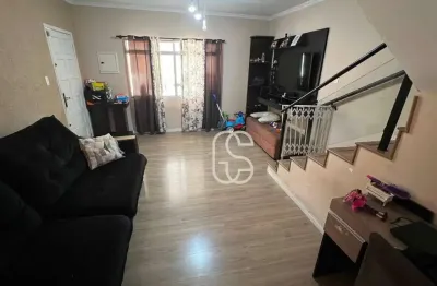 Lindo sobrado com 2 dormitórios sendo 1 suíte e 2 vagas  à venda, 100 m² por r$ 475.000 - jardim américa - guarulhos/sp