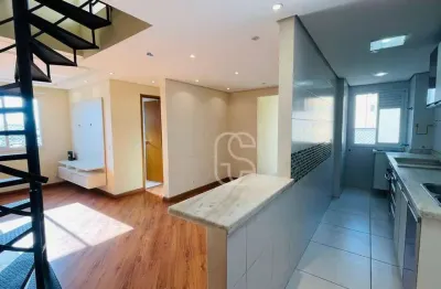Apartamento duplex com 3 dormitórios à venda, 107 m² por r$ 660.000 - jardim bom clima - guarulhos/sp (edíf. casa blanca)