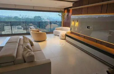 Apartamento com 3 dormitórios à venda, 186 m² por r$ 4.690.000,00 - jardim fonte do morumbi - são paulo/sp