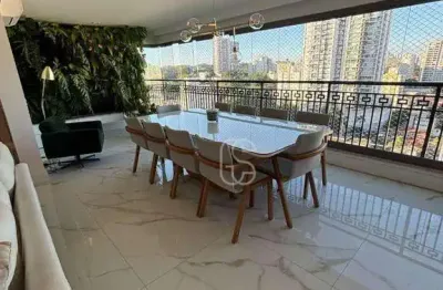 Apartamento com 3 dormitórios à venda, 137 m² por r$ 2.950.000,09 - chácara santo antônio - são paulo/sp