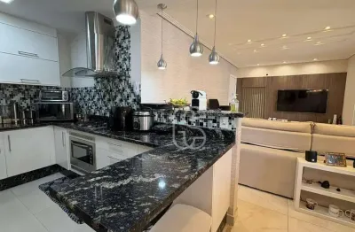 Apartamento com 2 dormitórios à venda, 88 m² por r$ 958.000 - vila rosália - guarulhos/sp (condomínio isla lago dos patos)