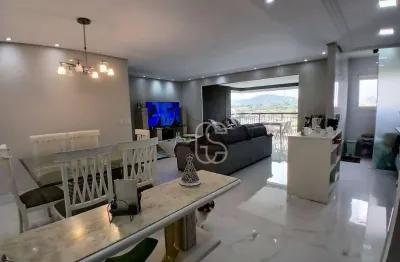 Apartamento com 3 dormitórios 1 suíte 2 vagas à venda, 100 m² por r$ 1.080.000 - jardim flor da montanha - guarulhos/sp