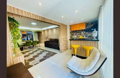 Apartamento com 2 suítes closet 2 vagas para alugar, 86 m² por r$ 6.897/mês - jardim flor da montanha - guarulhos/sp