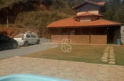 Chácara com 2 dormitórios à venda, 1300 m² por r$ 380.000 - serra negra - bom jesus dos perdões/sp
