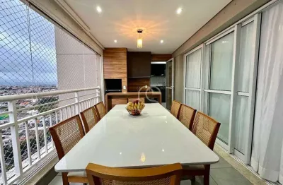 Apartamento com 3 dormitórios para alugar mobiliado, 116 m² por r$ 6.500/mês - maia - guarulhos/sp