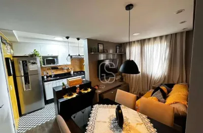 Apartamento com 2 dormitórios à venda, 44 m² por r$ 290.000 - jardim las vegas - guarulhos/sp