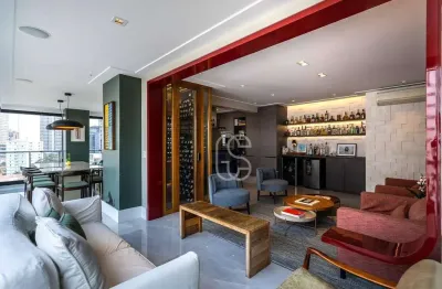 Apartamento com 2 dormitórios à venda, 140 m² por r$ 2.400.000,00 - vila madalena - são paulo/sp