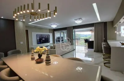 Apartamento com 3 suítes closet 3 vagas para alugar, 154 m² por r$ 15.990/mês - jardim flor da montanha - guarulhos/sp