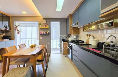 Apartamento com 2 dormitórios à venda, 58 m² por r$ 440.000,00 - jardim flor da montanha - guarulhos/sp