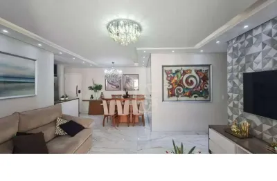 Apartamento com 2 dormitórios à venda, 83 m² por r$ 950.000 - jardim flor da montanha - guarulhos/sp( parque ventura)