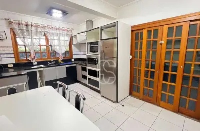 Sobrado semi mobiliado com 3 dormitórios para alugar, 237 m² - jardim santa mena - guarulhos/sp