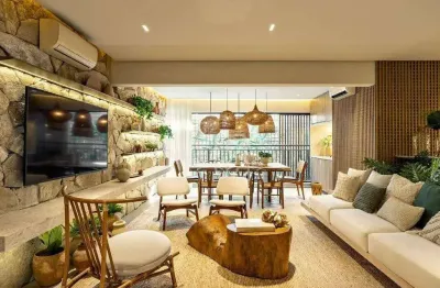 Apartamento com 3 dormitórios à venda, 130 m² por R$ 2.430.000 - Pinheiros - São Paulo/SP (Condomínio Essência Brasileira)