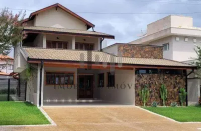 Casa à venda em paulínia, parque brasil 500, com 4 suítes, com 408 m², villa lobos - paulínia