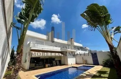 Casa à venda em campinas, swiss park, com 3 suítes, com 281 m², basel - swiss park