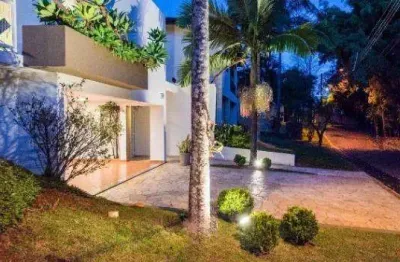 Casa à venda em campinas, condomínio estância paraíso, com 5 suítes, com 417 m², estância paraíso