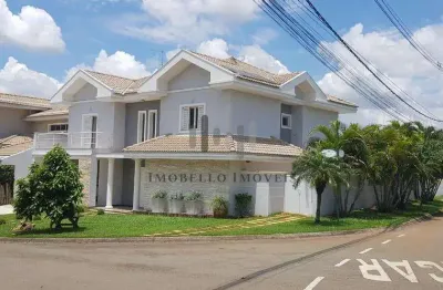 Casa à venda em paulínia, boa esperança, com 3 suítes, com 370.12 m², metropolitan  park - paulínia