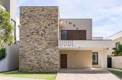 Casa à venda em campinas, alphaville dom pedro 2, com 3 suítes, com 308 m², alphaville dom pedro 2