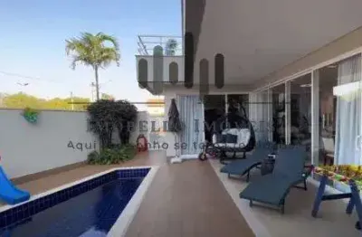 Casa à venda em paulínia, parque brasil 500, com 3 suítes, com 274 m², reserva real - paulínia