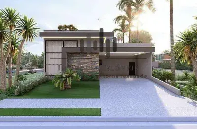 Casa à venda em paulínia, parque brasil 500, com 3 suítes, com 222.1 m²