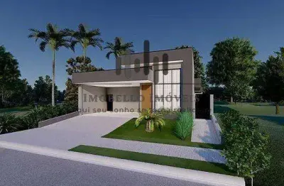 Casa à venda em paulínia, parque brasil 500, com 4 suítes, com 228.4 m²