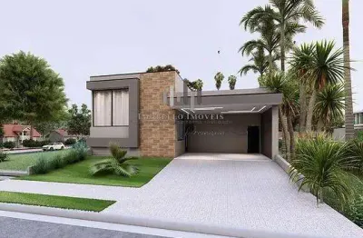 Casa à venda em paulínia, parque brasil 500, com 3 suítes, com 220.75 m²