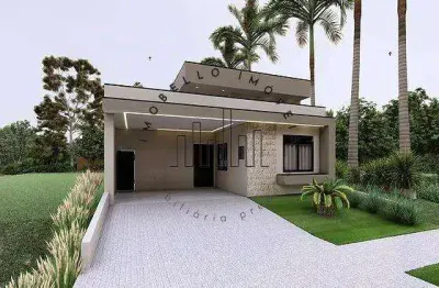 Casa à venda em paulínia, parque brasil 500, com 3 suítes, com 168.88 m²