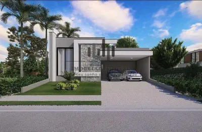 Casa à venda em paulínia, parque brasil 500, com 3 suítes, com 218.51 m²