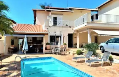 Casa à venda em campinas, parque alto taquaral, com 3 suítes, com 260 m²