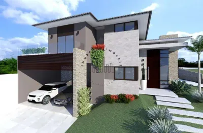 Casa à venda em campinas, loteamento parque dos alecrins, com 3 quartos, com 250 m²