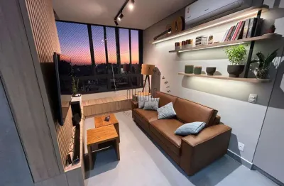 Apartamento à venda em campinas, cambuí, com 1 quarto, com 43 m², condomínio hub cambuí