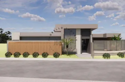 Casa à venda em paulínia, parque brasil 500, com 3 suítes, com 206.19 m²