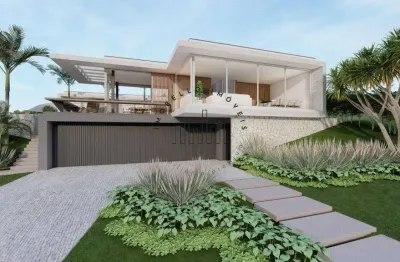 Casa à venda e para alugar em campinas, loteamento residencial pedra alta (sousas), com 4 suítes