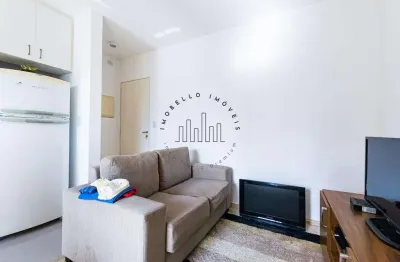Apartamento à venda em campinas, cambuí, com 1 quarto, com 43 m²