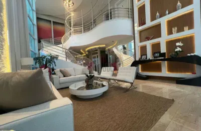 Casa à venda em campinas, alphaville dom pedro, com 4 suítes, com 450 m², alphaville dom pedro