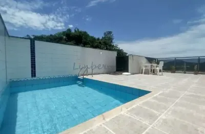 Apartamento cobertura em praia do tenório  -  ubatuba